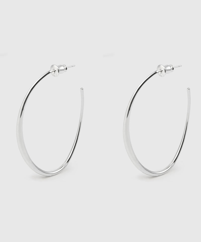 【ISOLATION / アイソレーション】Minimal Curve Hoop/ISP-0308(SILVER)