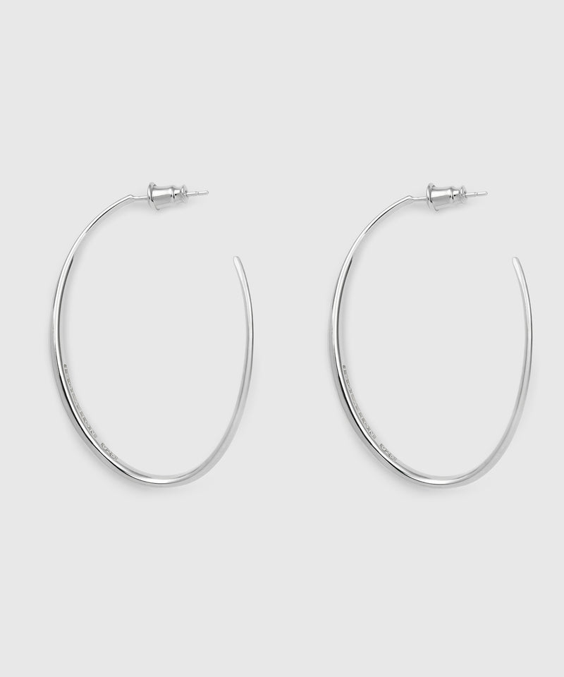 【ISOLATION / アイソレーション】Minimal Curve Hoop/ISP-0308(SILVER)