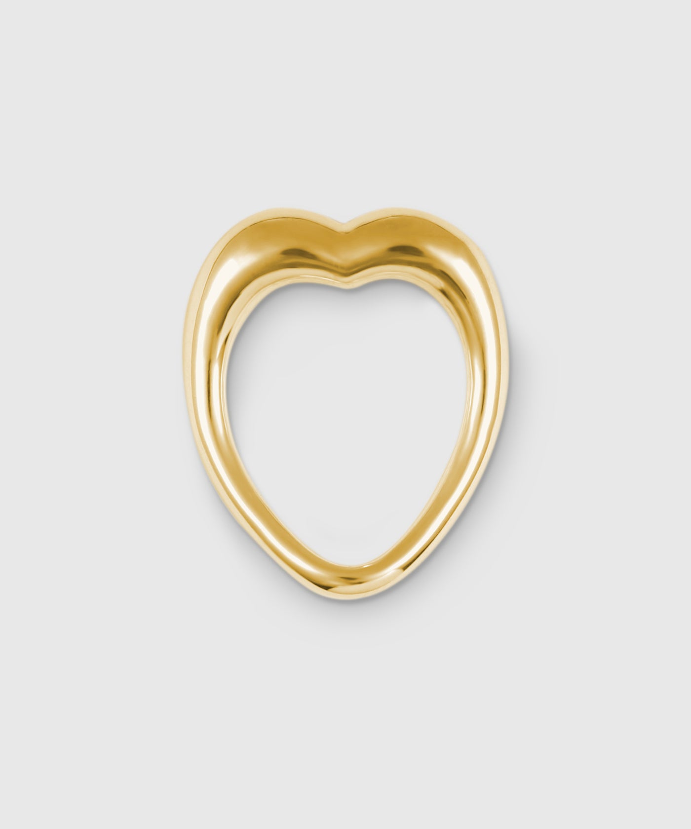 ISOLATION / アイソレーション】Heart Curve Ring / ISR-0203G