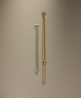 【ISOLATION / アイソレーション】SV925 Unisex Combination Long Necklace L (60cm) / ISN-0130 (SILVER)