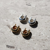 【ANNIKA INEZ / アニカイネズ】MINI AMPLE HINGE HOOPS / ピアス /14k gold filled