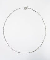 【ISOLATION / アイソレーション】SV925 Figaro Chain Long Necklace (74cm) / ISN-0112