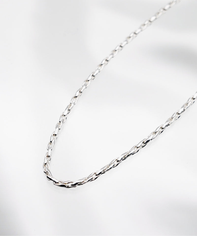 ISOLATION / アイソレーション】SV925 Twist Chain Necklace (35cm