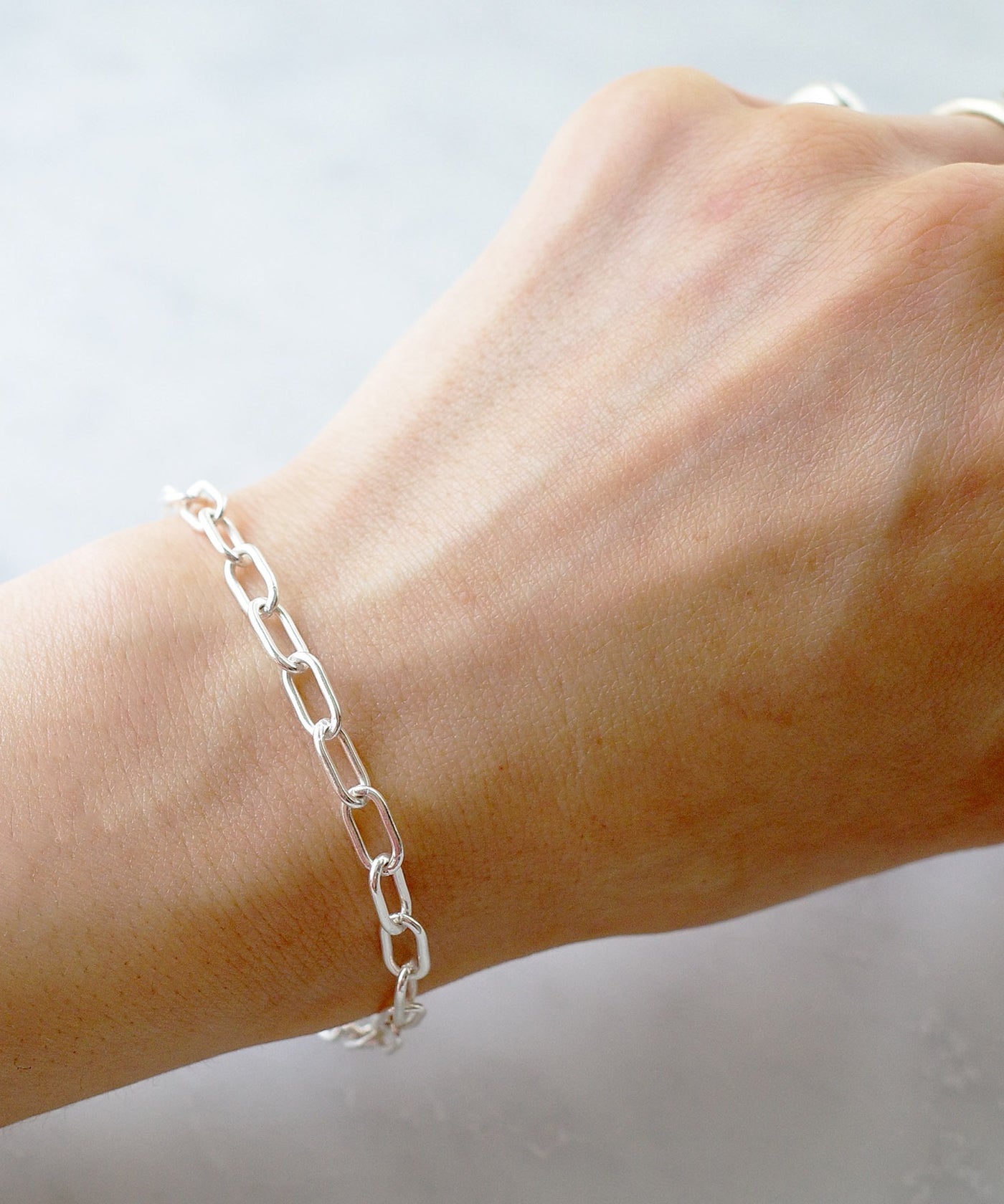 ISOLATION / アイソレーション】SV925 Oval Chain Bracelet / ILB-0101