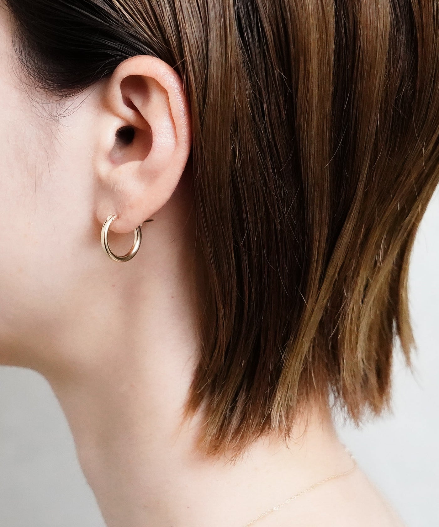 ISOLATION / アイソレーション】14KGF Hoop Pierce 15mm / ILP-0101