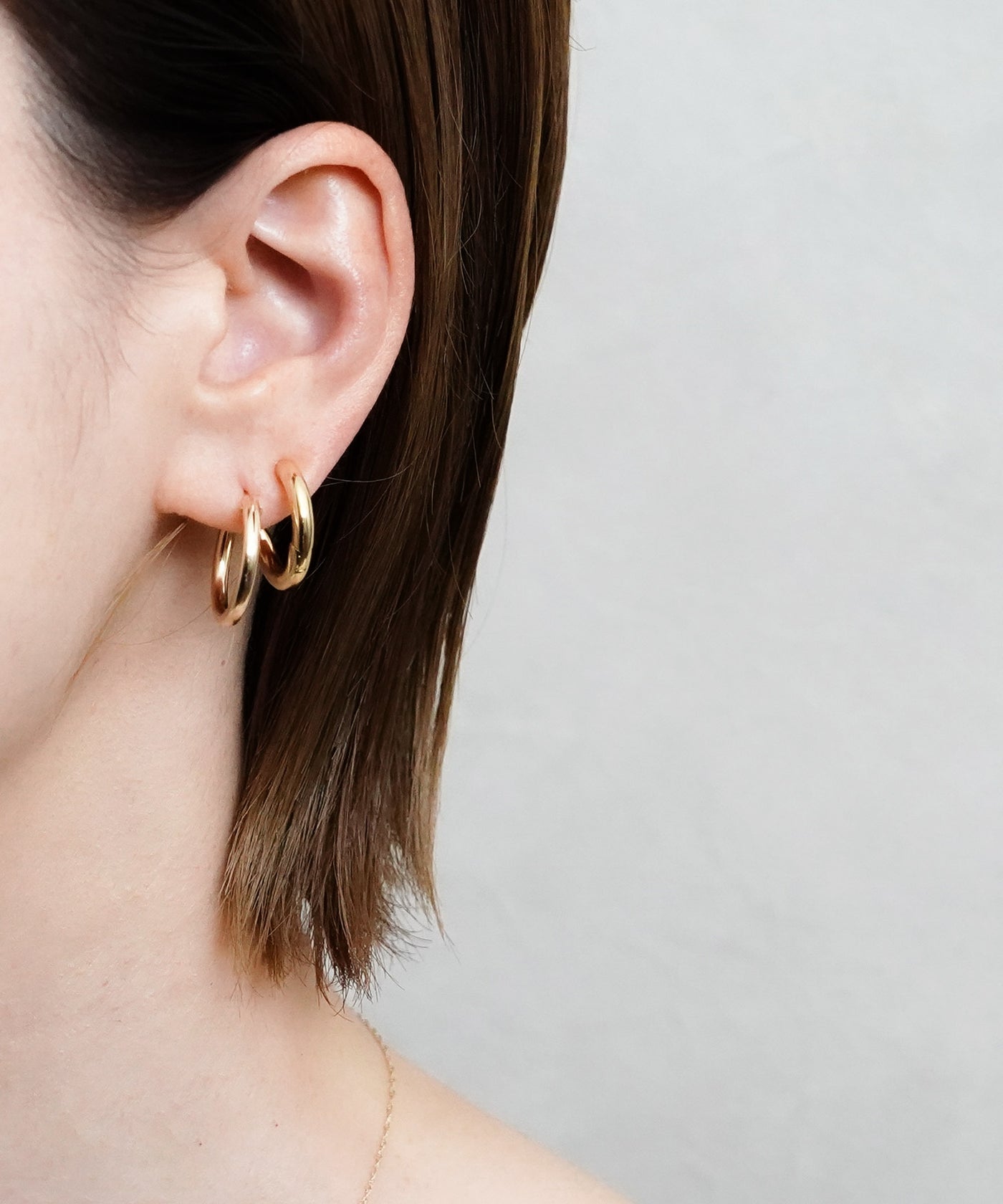 ISOLATION / アイソレーション】14KGF Hoop Pierce 19mm / ILP-0102