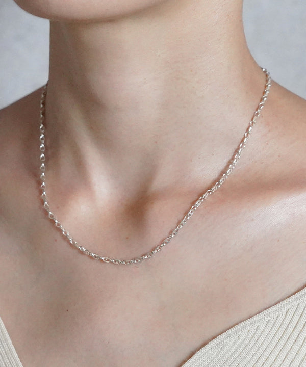 【ISOLATION / アイソレーション】SV925 Anchor Chain Necklace (40cm/45cm) /ILN-0130G