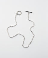 【ISOLATION / アイソレーション】SV925 Twist Chain Choker (36cm) / ISN-0110