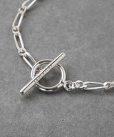 【ISOLATION / アイソレーション】Silver925 Figaro Chain Bracelet/ ISB-0105
