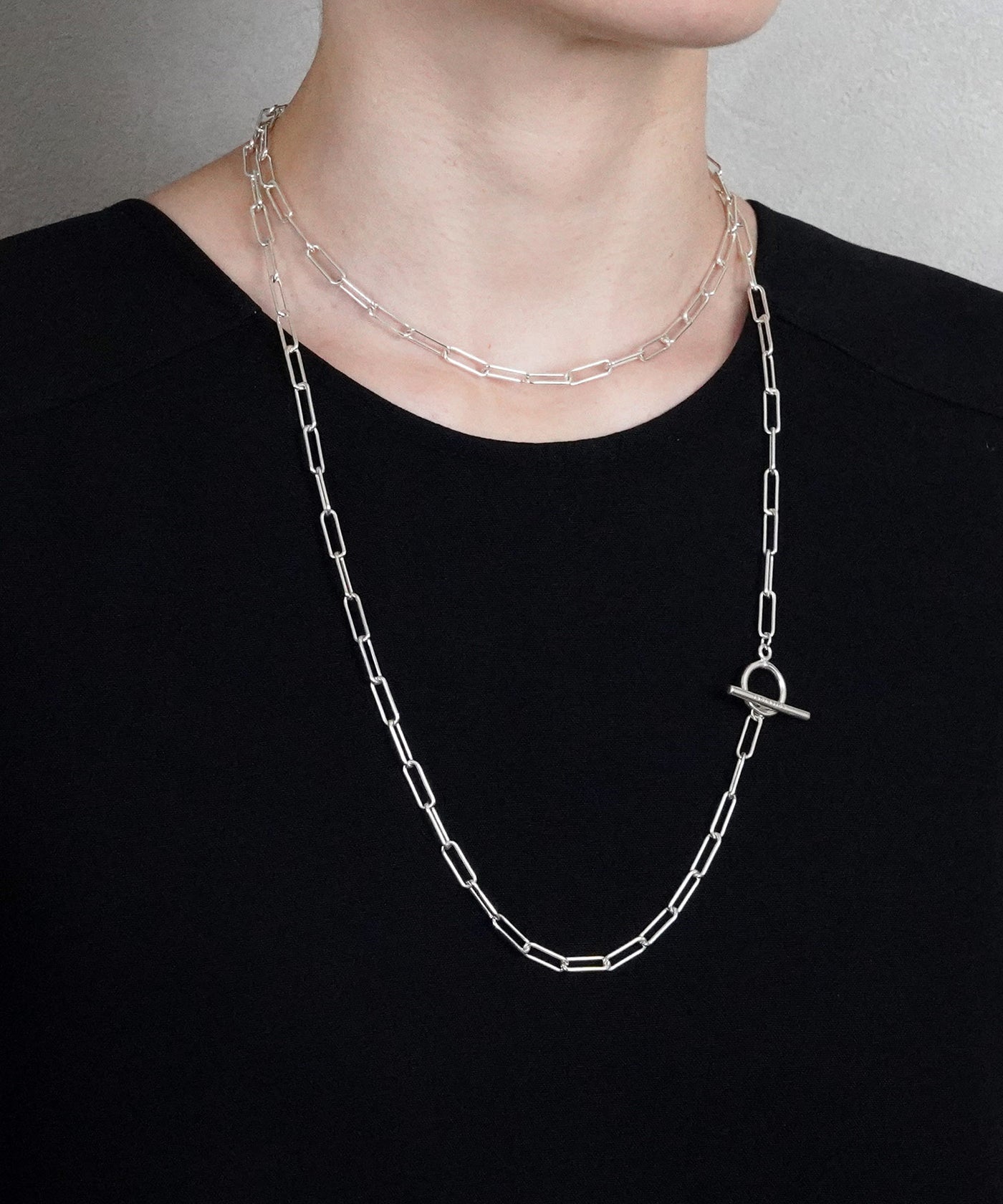 ISOLATION JEWELRY シルバー ロングネックレス60センチ ISOLATION JEWELRY シルバー ロングネックレス60センチ