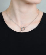 【ISOLATION / アイソレーション】SV925 Cut Chain Necklace (40cm) / ISN-0105