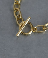 【ISOLATION / アイソレーション】Silver925 Oval Chain Bracelet / ISB-0109G