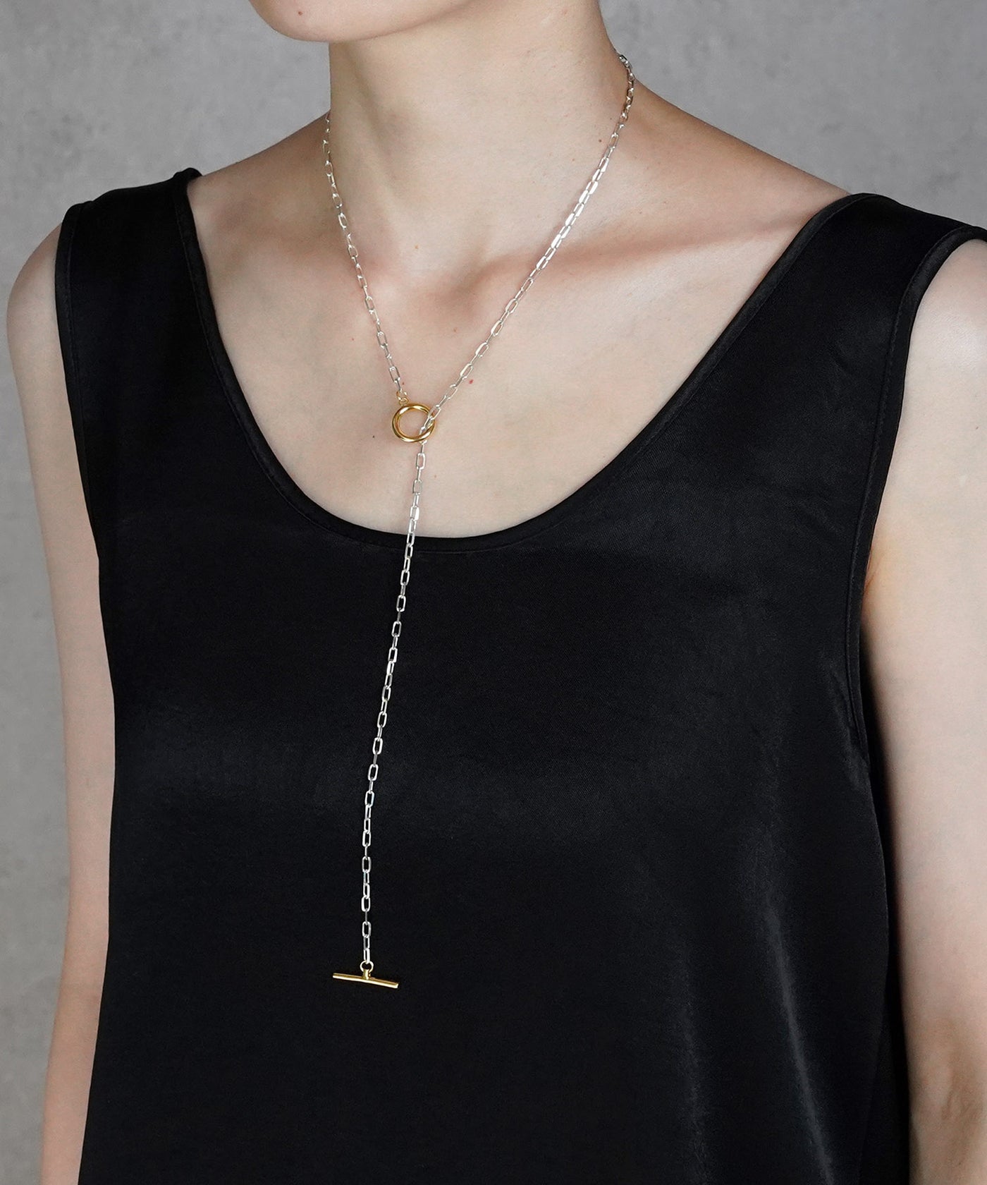 【ISOLATION 】SV925 CUTCHAIN NECKLACE　60cm ISOLATION / アイソレーション】SV925 Cut Chain Necklace (60cm