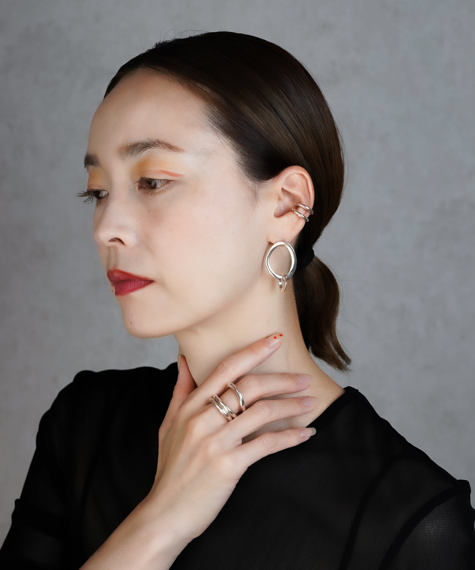 blanc iris/ ブランイリス】Ovoid collection Sterling Silver Pierce / ピアス –  ISOLATION JEWELRY