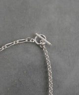 【ISOLATION / アイソレーション】silver925 Triple Chain Necklace / シルバー925 ミックスチェーンネックレス