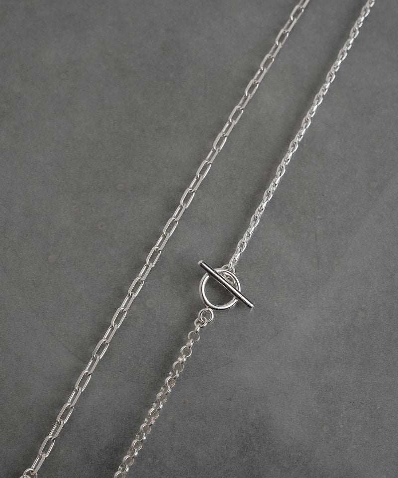 【ISOLATION / アイソレーション】〈UNISEX〉silver925 Triple Chain Necklace / シルバー925 トリプルチェーンネックレス