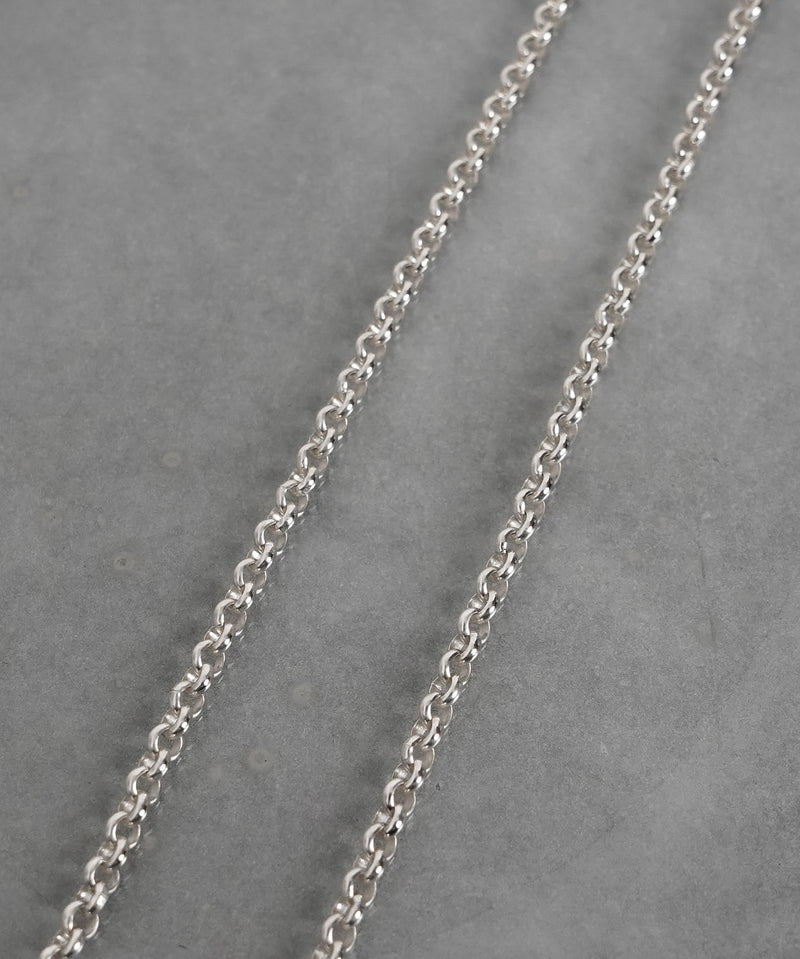 【ISOLATION / アイソレーション】〈UNISEX〉SV925 Arc Chain Necklace (41cm) / ISN-0126