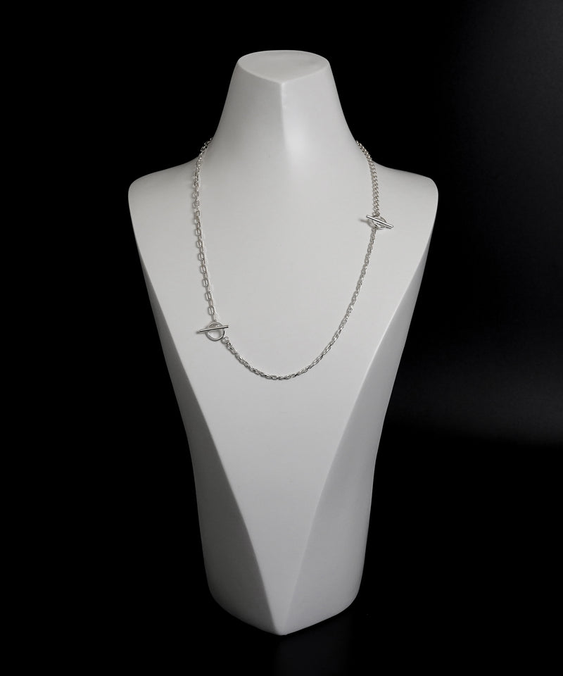 【ISOLATION / アイソレーション】〈UNISEX〉silver925 Triple Chain Necklace / シルバー925 トリプルチェーンネックレス