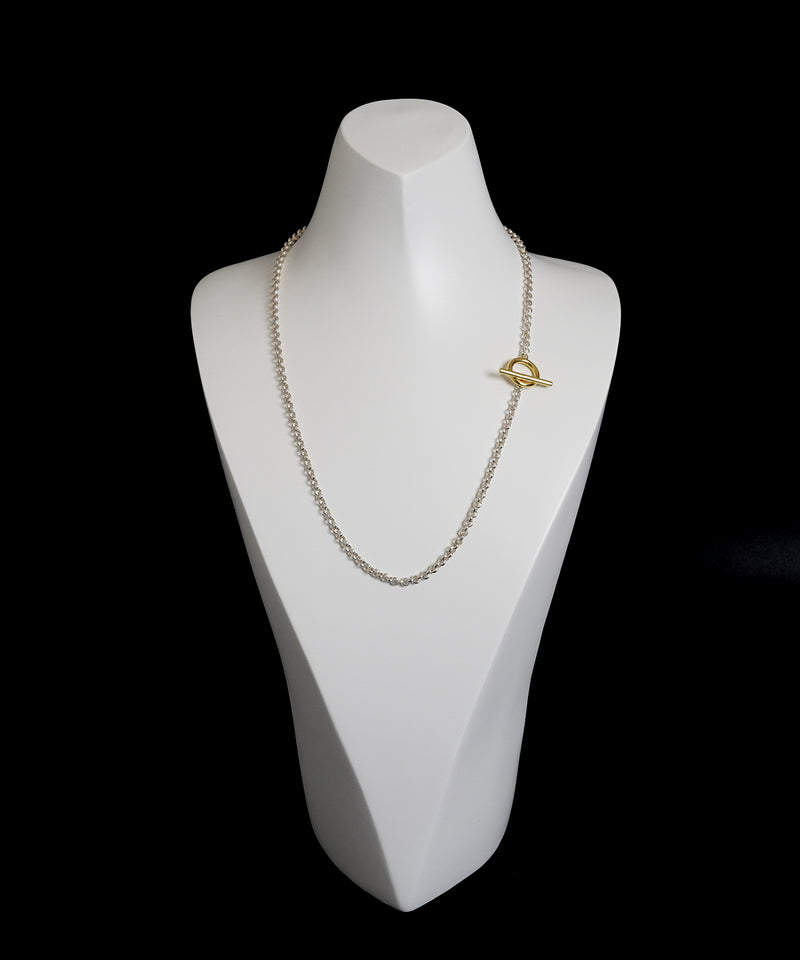 【ISOLATION / アイソレーション】〈UNISEX〉SV925 Arc Chain Necklace(50cm) / ISN-0126