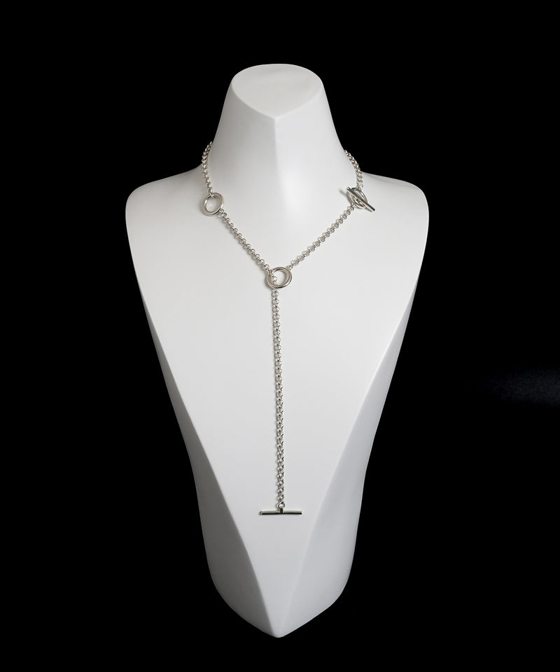 【ISOLATION / アイソレーション】SV925 Multi Joint Necklace (40cm) / ISN-0129