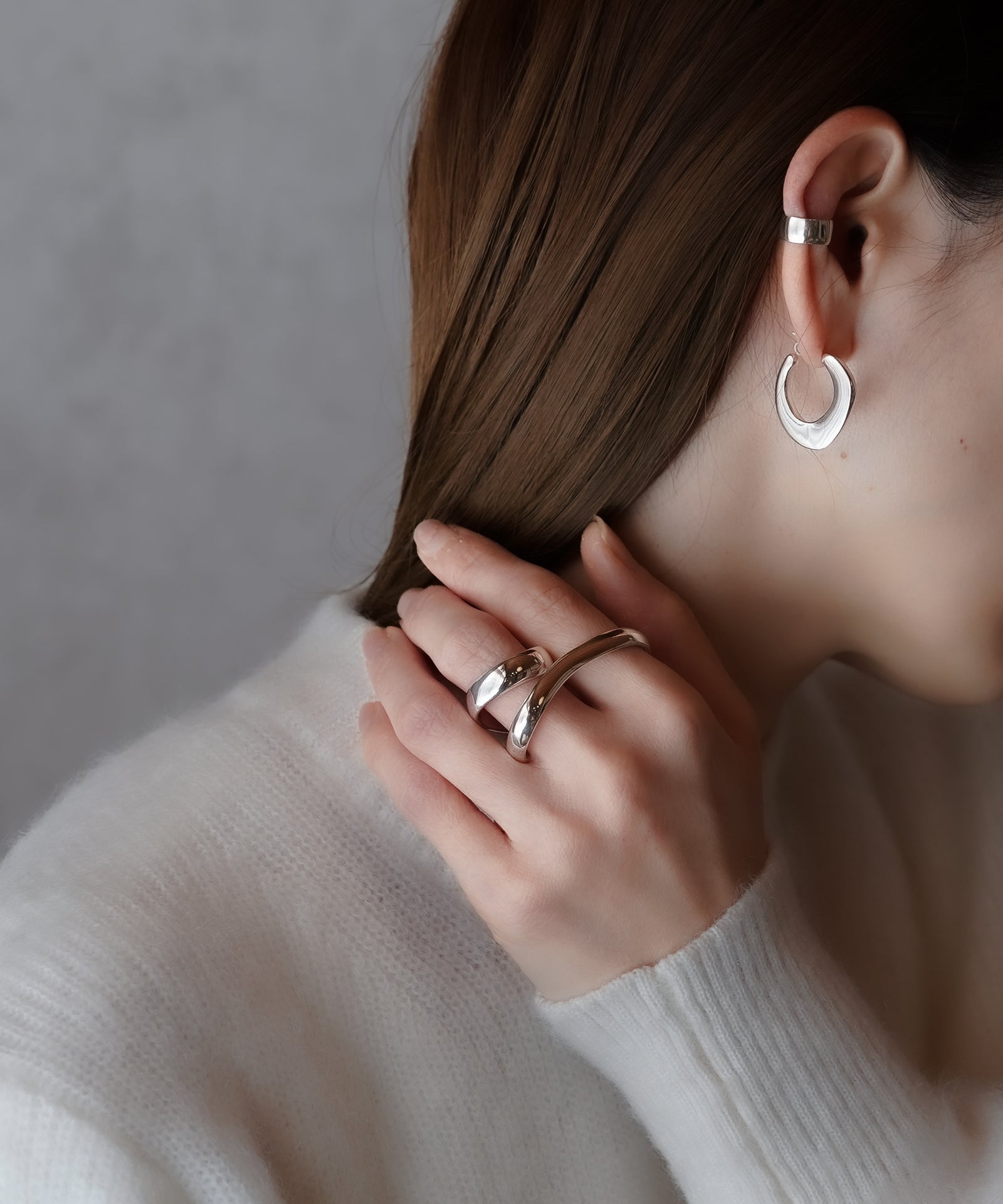 【BLANC IRIS/ ブランイリス】ATTIRE COLLECTION STERLING SILVER RING / リング –  ISOLATION JEWELRY