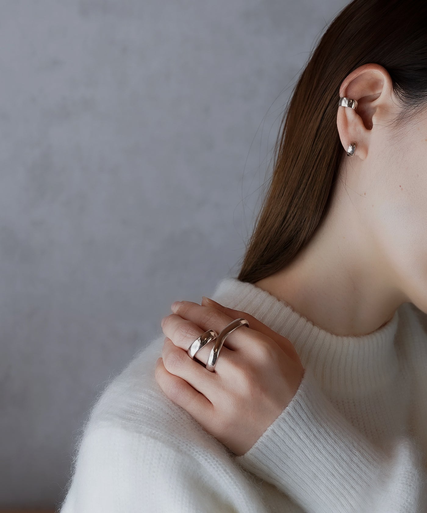 【BLANC IRIS/ ブランイリス】ATTIRE COLLECTION STERLING SILVER RING / リング –  ISOLATION JEWELRY