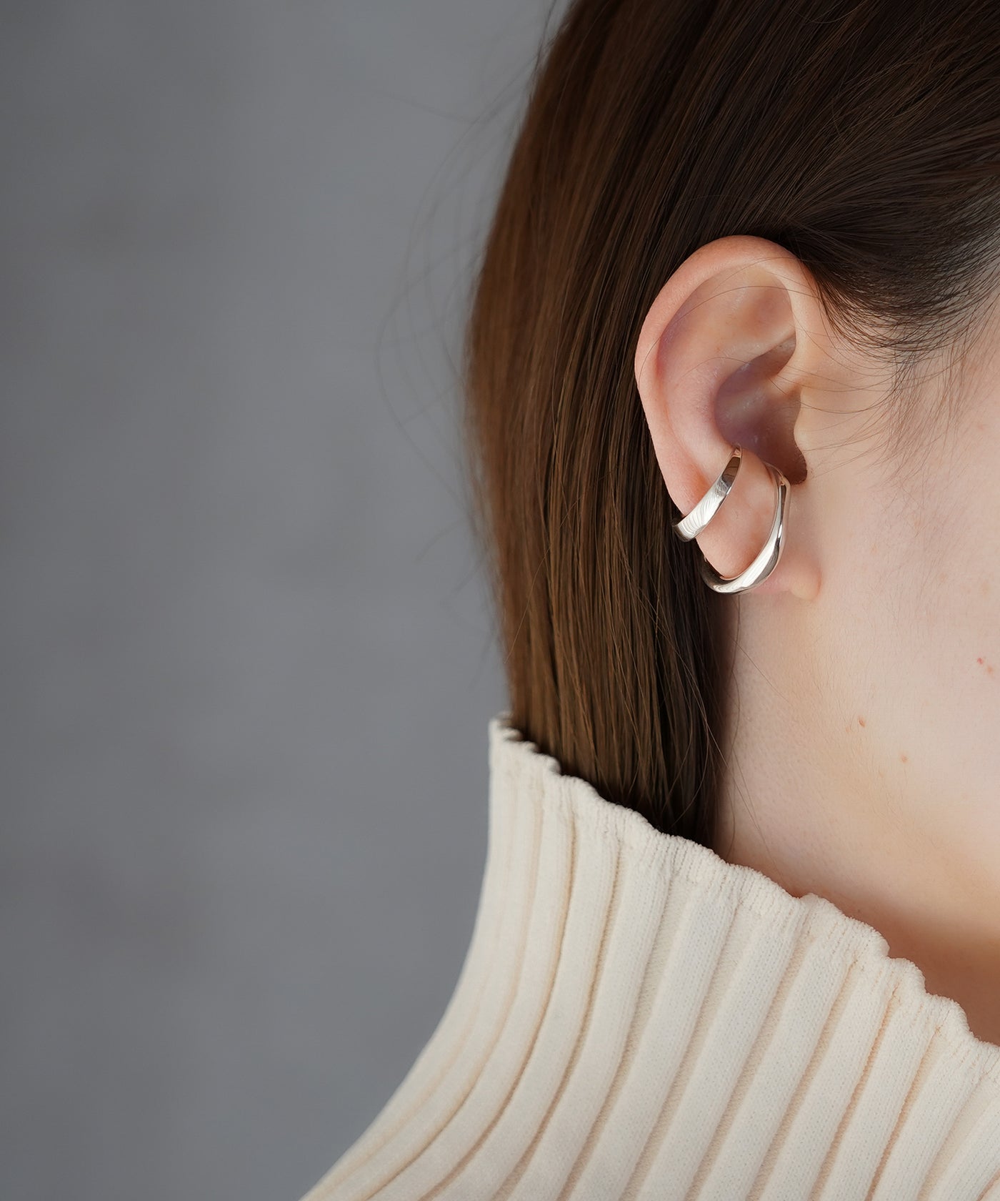 【blanc iris/ ブランイリス】Volute collection Sterling Silver Ear Cuff /イヤーカフ –  ISOLATION JEWELRY