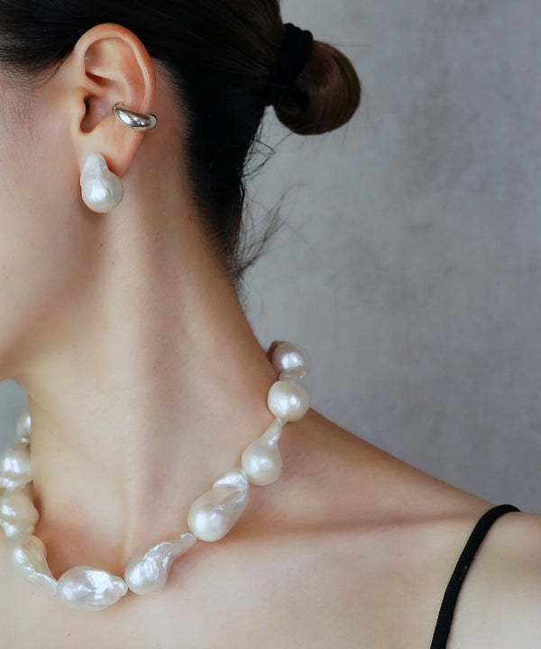 【ISOLATION / アイソレーション】 Baroque Pearl Necklace (40cm)/ ISN-0117