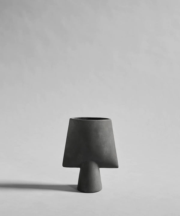 【101 COPENHAGEN / ワンオーワン コペンハーゲン】 Sphere Vase Square Mini Dark Grey