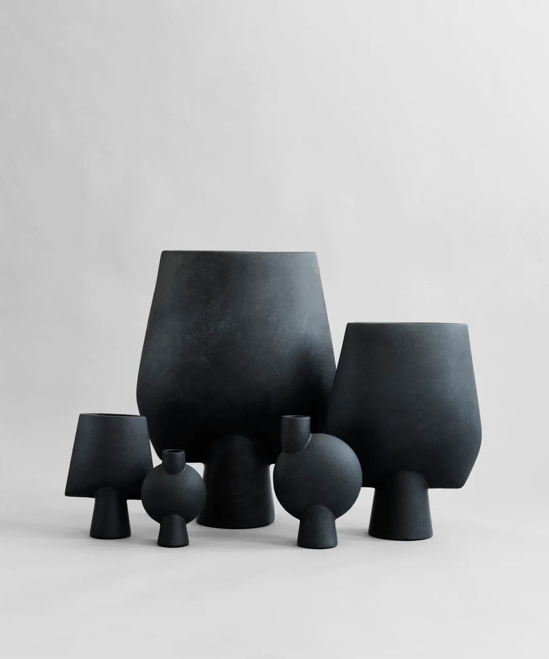 【101 COPENHAGEN / ワンオーワン コペンハーゲン】Sphere Vase Bubl Mini Black