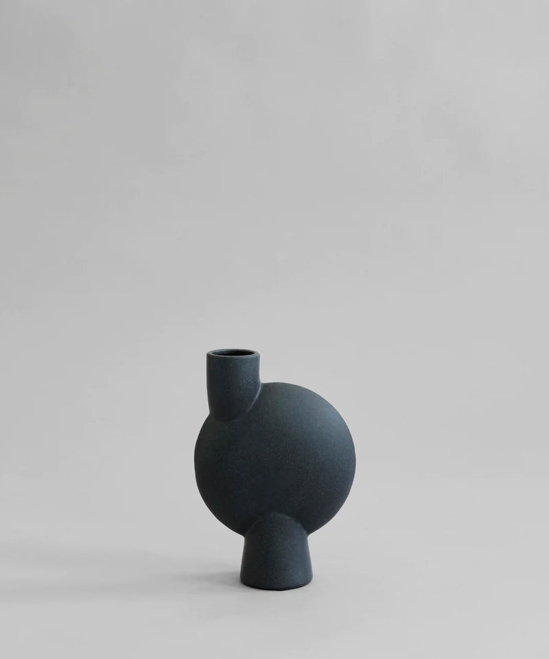【101 COPENHAGEN / ワンオーワン コペンハーゲン】Sphere Vase Bubl Medio Black